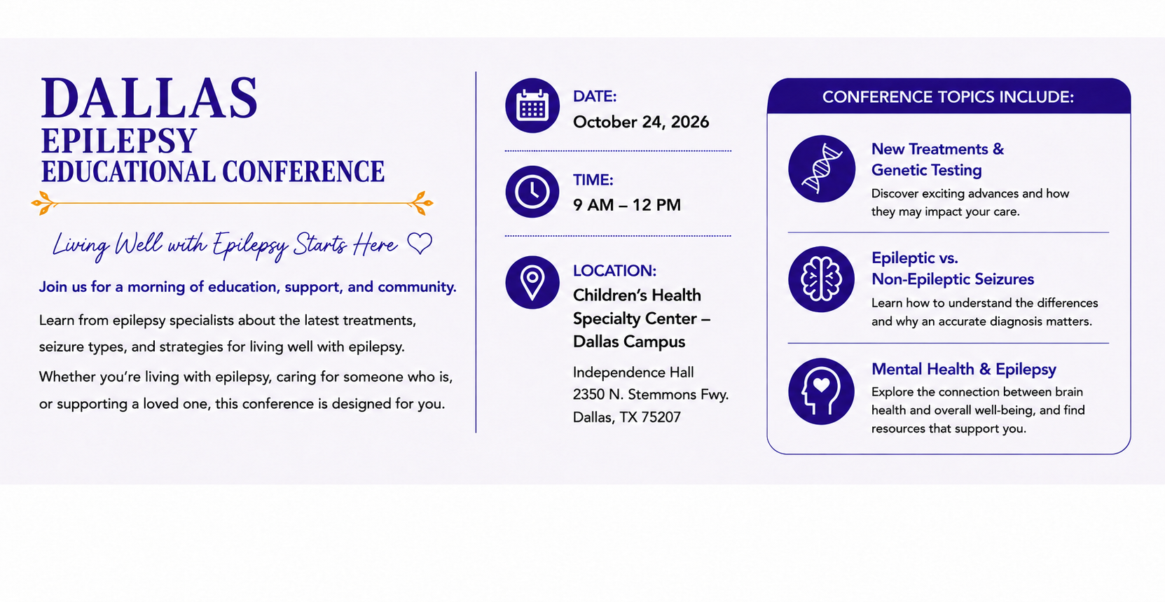 2026 Dallas Epilepsy Educational Conference